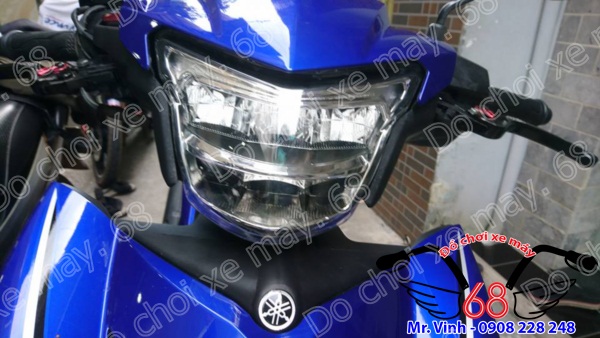 Hình ảnh: Cận cảnh đèn led 2 tầng độ cho Exciter 150 giá rẻ tại shop 68 TPHCM