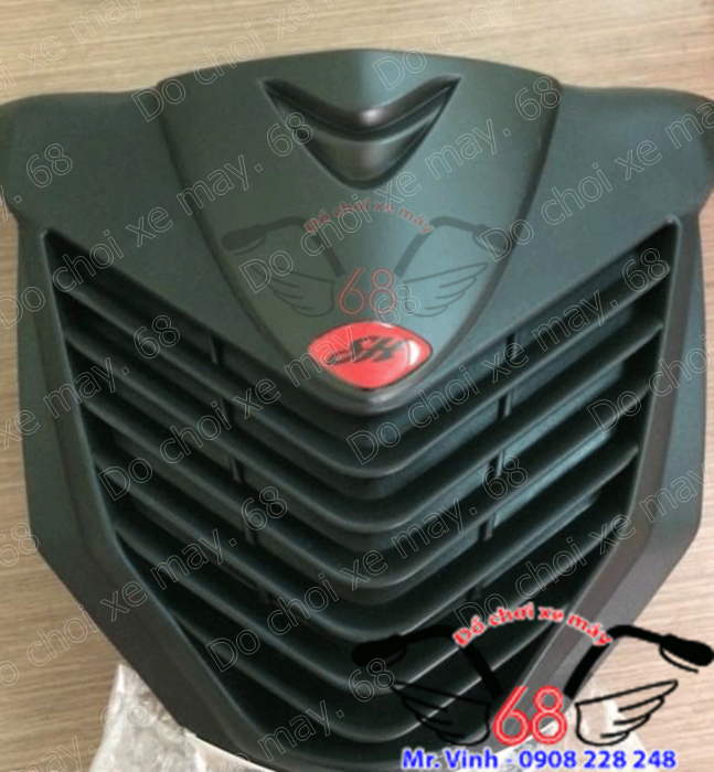 Hình ảnh: Mặt nạ SH độ cho SH Mode màu đen mờ cực chuẩn và khít với xe giá rẻ tại shop 68 TPHCM