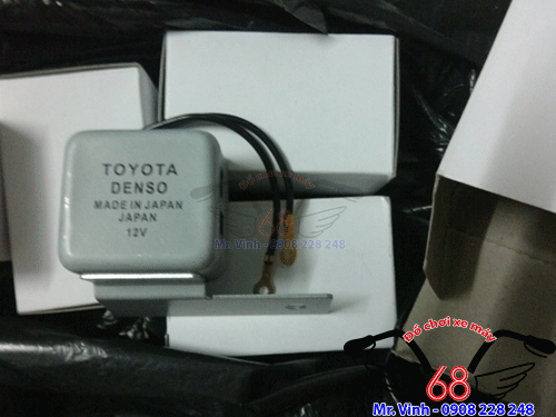 Hình ảnh: kèn xi nhan ting tong hiệu DENSO Toyota giá rẻ tại TPHCM