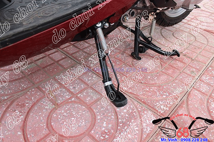 Hình ảnh: Lắp cao su chống nghiên cho xe máy giá rẻ tại shop 68 TPHCM