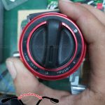 Hình ảnh: Smartkey Honda hình tròn màu đỏ độ cho SH Ý Và Exciter