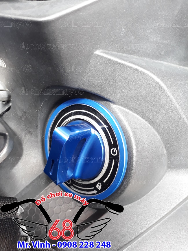 Hình ảnh: Exciter dộ khóa thông minh chính hãng Honda cực đẹp và độc mở yên điện trên núm