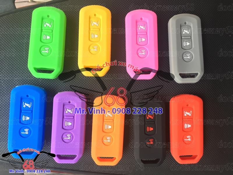 Hình ảnh: Vỏ bọc cao su chìa khóa Smartkey đủ màu giá rẻ tại Shop đồ chơi xe máy 68 TpHCM Q1