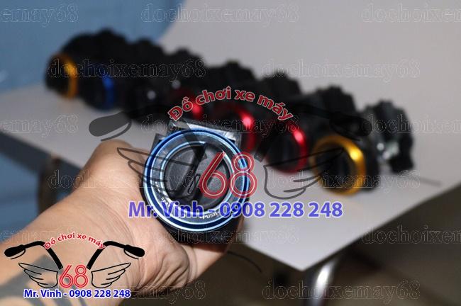 Hình ảnh: Khóa Smartkey nắp tròn CNC đủ màu giá rẻ tại shop đồ chơi xe máy 68 TpHCM Q1