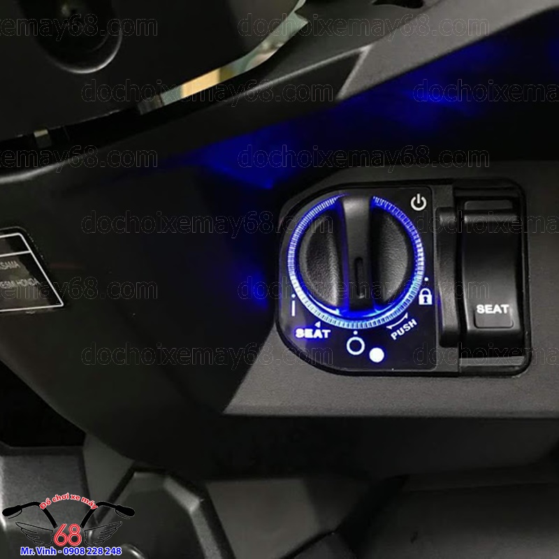 Hình ảnh: Độ khóa smartkey HONDA chính hãng cho xe Vario Click Thailan