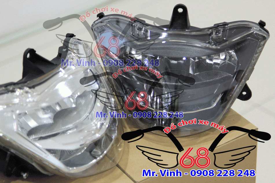 Đẳng cấp với led 2 tầng cho xe SH ý