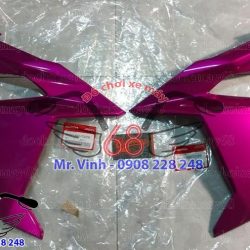 Cặp ốp trước xe vario màu tím