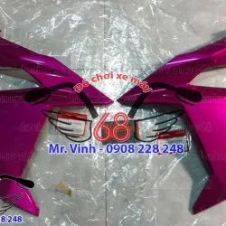 Cặp ốp trước xe vario màu tím