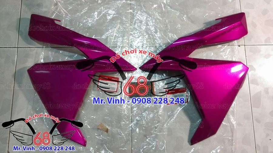 Cặp ốp trước xe vario màu tím