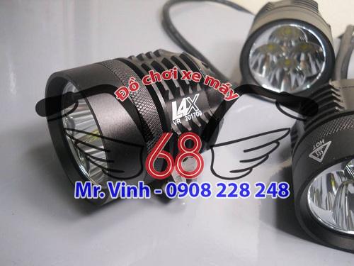 Đèn LED L4X- Đèn trợ sáng xe máy chính hãng