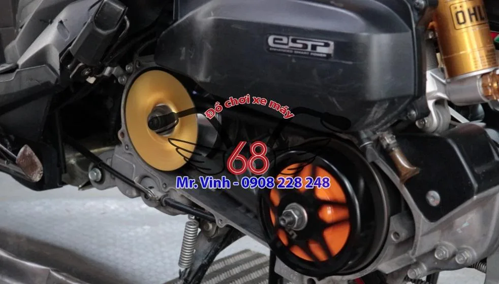 Độ nồi chạy cực êm cho xe Vario