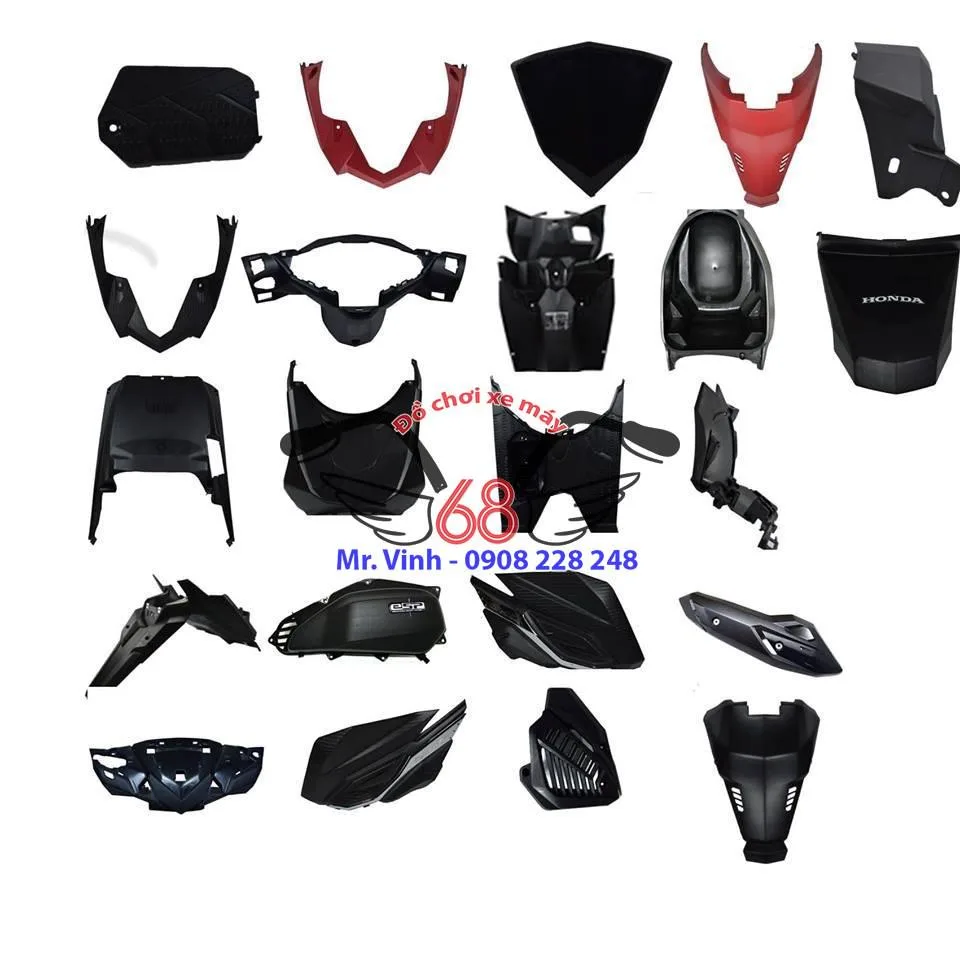 Dàn nhựa đen nhám Vario – Full bộ hàng chuẩn – Giá rẻ bất ngờ