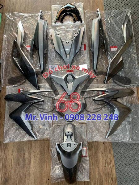 Bộ dàn áo bạc – Click 150 2018