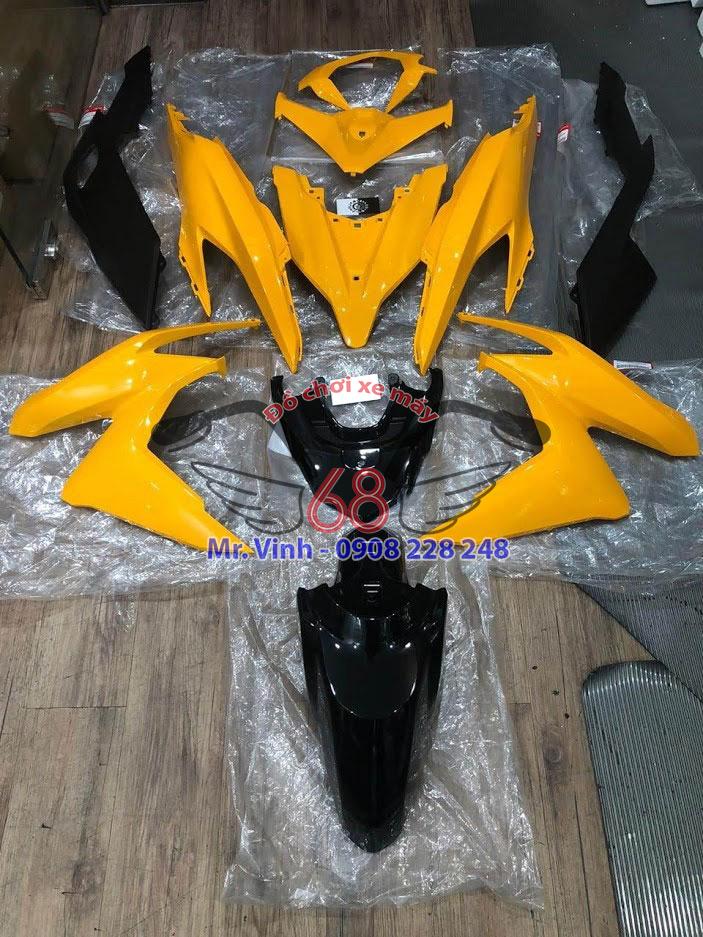 Bộ dàn áo vàng – Click 125 2018