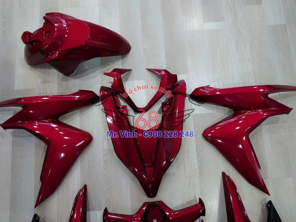 Dàn áo Honda Click 125i Thái Lan đời 2019 màu đỏ - Hình ảnh 2