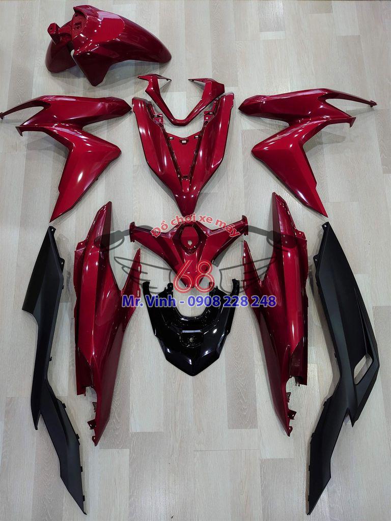 Dàn áo Honda Click 125i Thái Lan đời 2019 màu đỏ