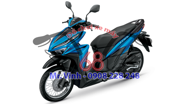 Dàn áo Honda Click 125i đời 2019 màu xanh dương