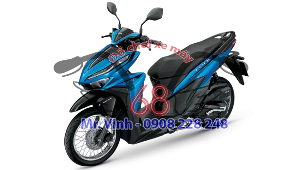 Dàn áo Honda Click 125i đời 2019 màu xanh dương