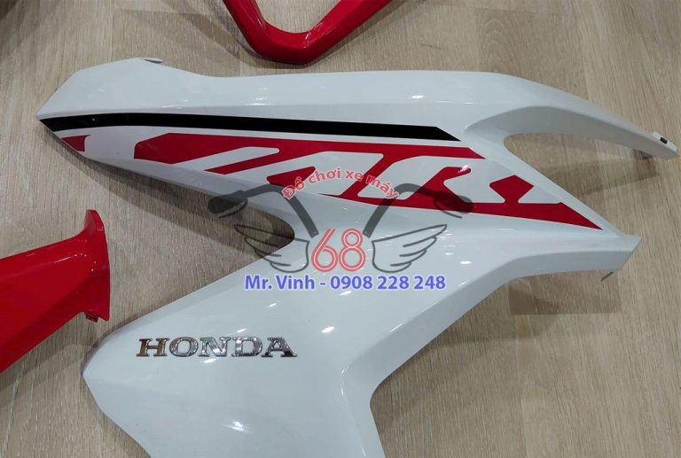 Dàn áo Honda Vario 150i trắng đỏ đời 2020 - Shop đồ chơi xe máy 68