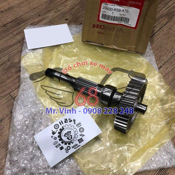 Nhông lớn cốt bánh sau – Vario, Click 2018