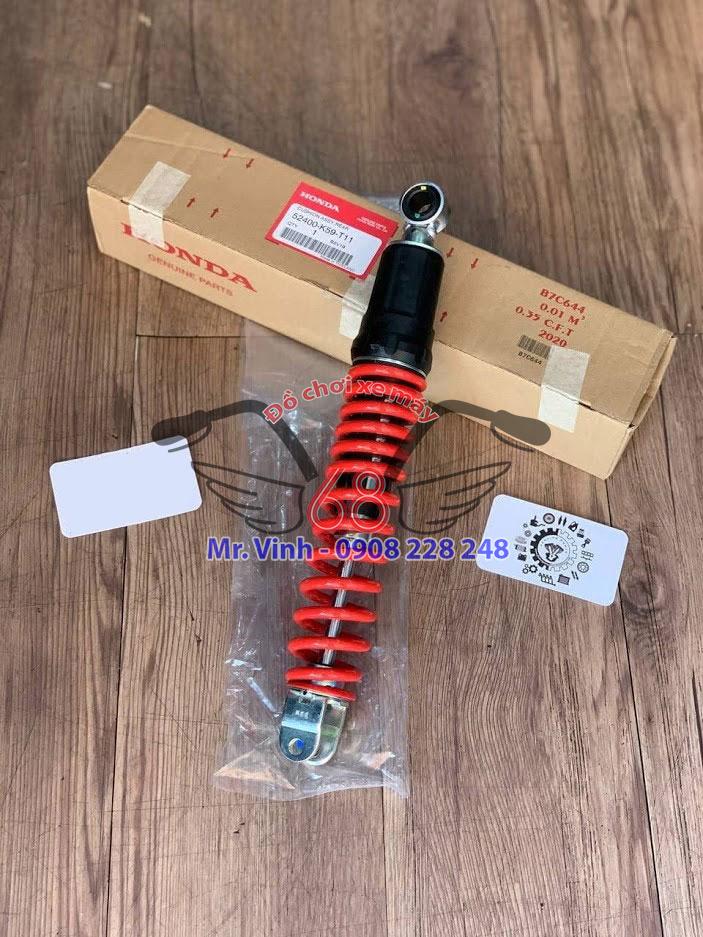 Phuộc sau đỏ – Click 150 2018