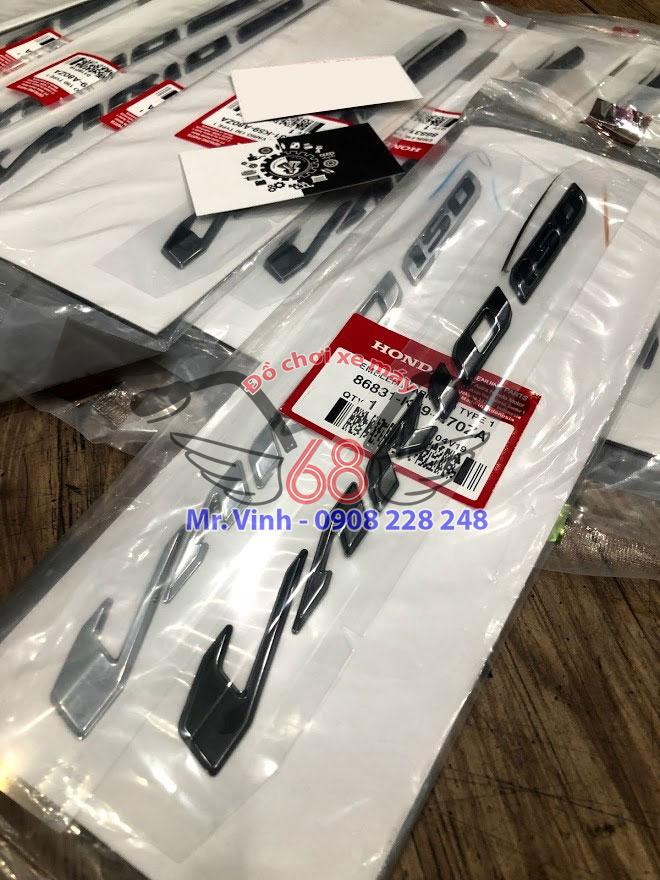 Tem chữ nổi xám khói – Vario 2018 - Hình ảnh 2