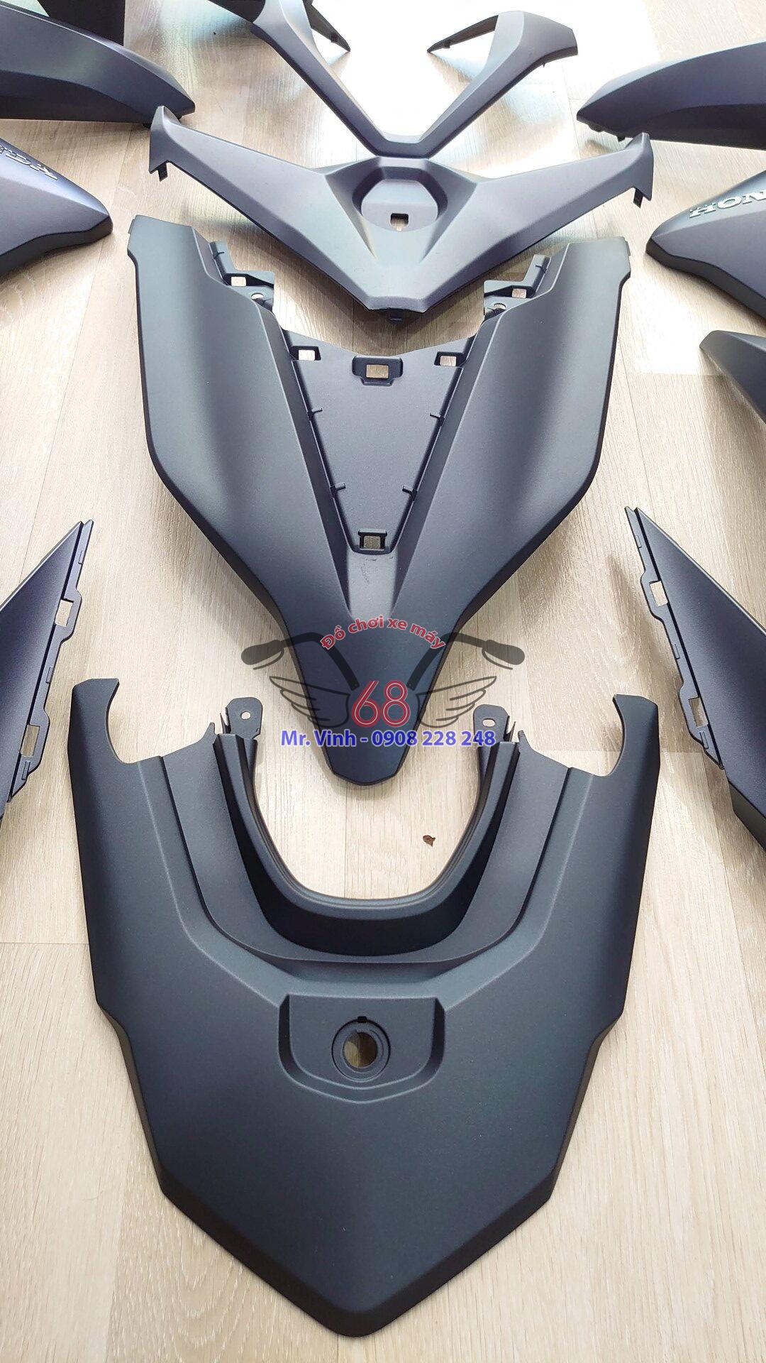 Bộ dàn áo Honda Vario 125 - 150i đời 2020 màu xanh nhám