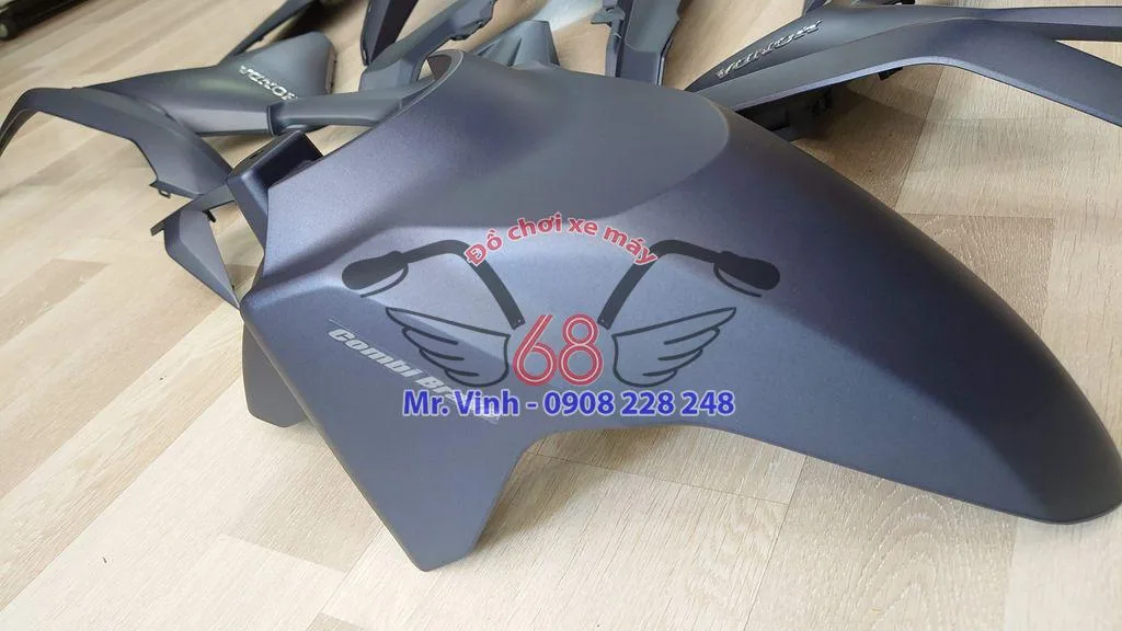 Bộ dàn áo Honda Vario 125 - 150i đời 2020 màu xanh nhám - Ảnh 6