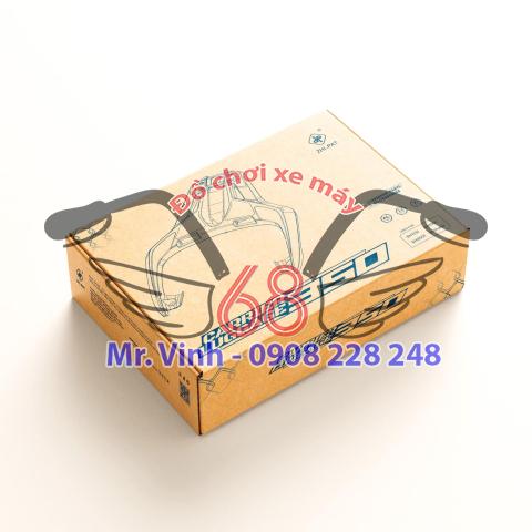 Cảng sau nhôm nguyên khối cho SH350i, SHVN, chính hãng ZHI.PAT - Hình ảnh 3