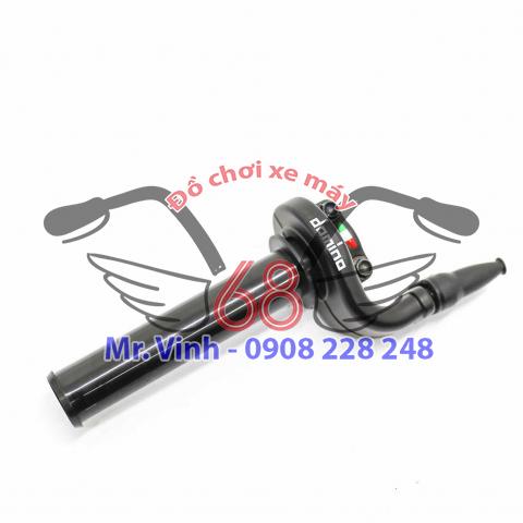 Cùm tăng tốc Domino 2 dây ga dưới màu vàng chính hãng