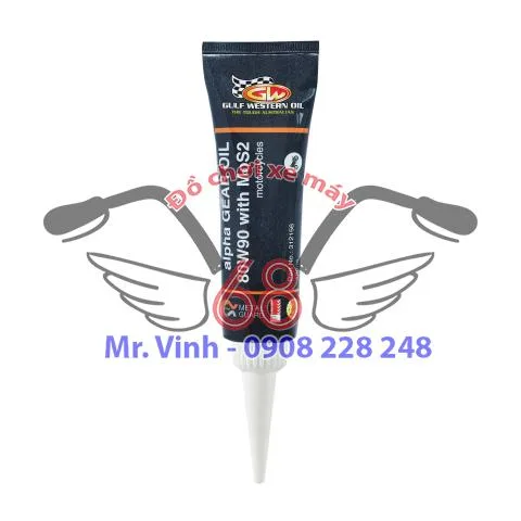 Nhớt láp Gulf Western Oil MoS2 80W90 120ml