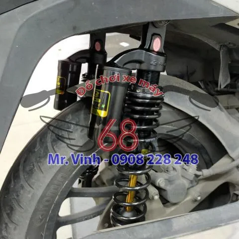 Phuộc RCB MB2 ty vàng chính hãng cho SHVN