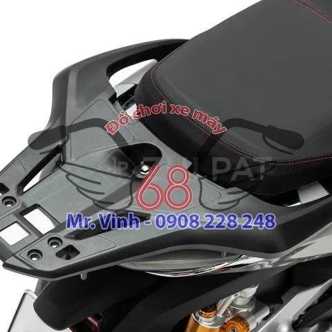Cảng sau nhôm nguyên khối cho SH350i, SHVN, chính hãng ZHI.PAT
