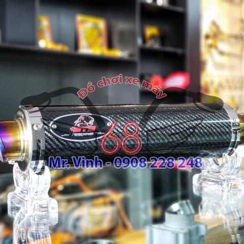 Lon pô STB chính hãng Carbon 03 đuôi titan