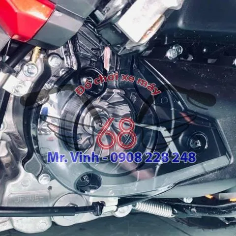 Nắp ốp máy nồi trong suốt cho Vario - Ảnh 2