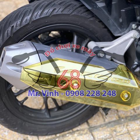 Ốp pô trong suốt cho Vario, Click 2018 - 2020