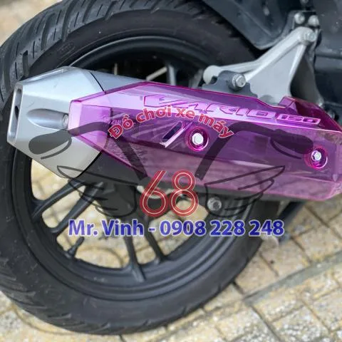 Ốp pô trong suốt cho Vario, Click 2018 - 2020 - Ảnh 3