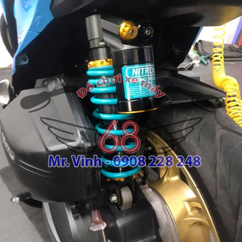 Phuộc Nitron Việt Nam độ Vario, Click