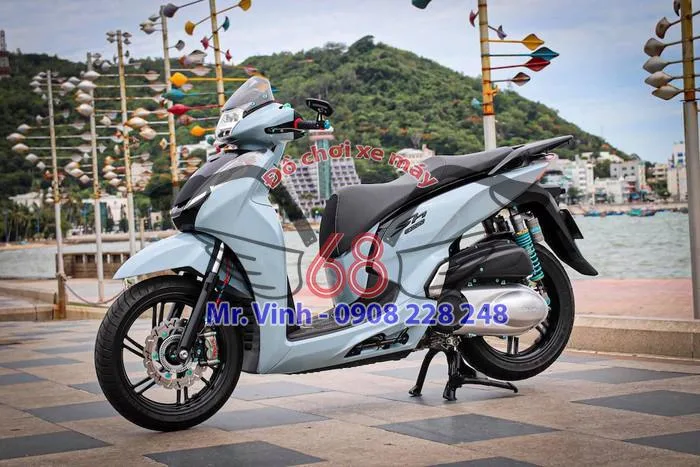 SH 300i độ và những phụ tùng cần để tâm khi tiến hành