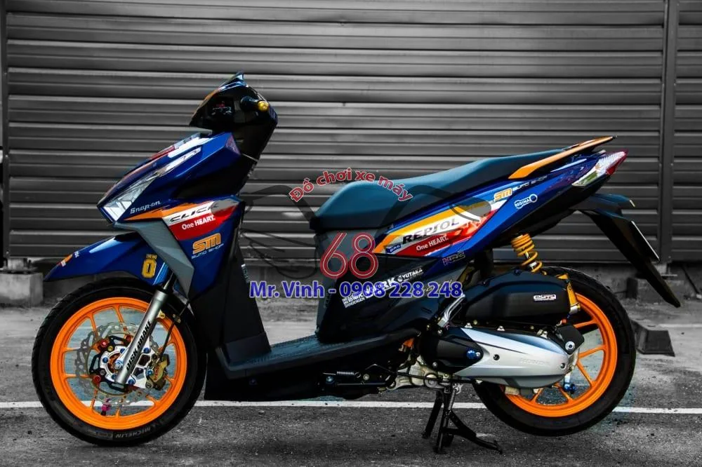 Khám phá dòng xe click 125i kiểng siêu hot hit thời gian gần đây