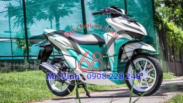Vario độ trắng xanh – Nổi bật và thu hút hơn bao giờ hết