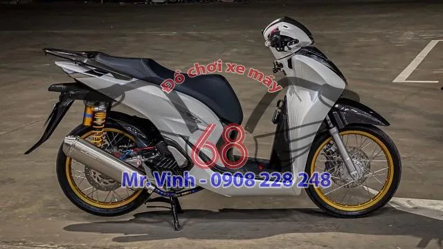 Xe SH trắng độ cực ngầu với các ý tưởng độc đáo sau đây