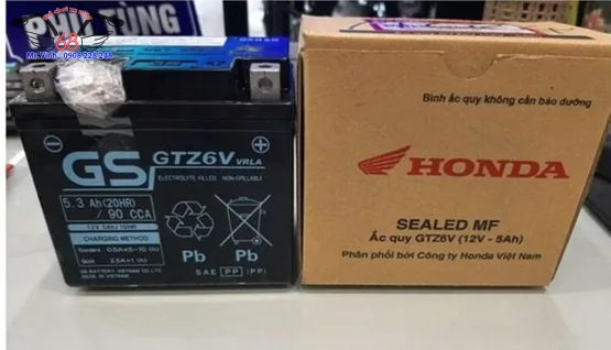 Bình ắc quy chính hãng Honda