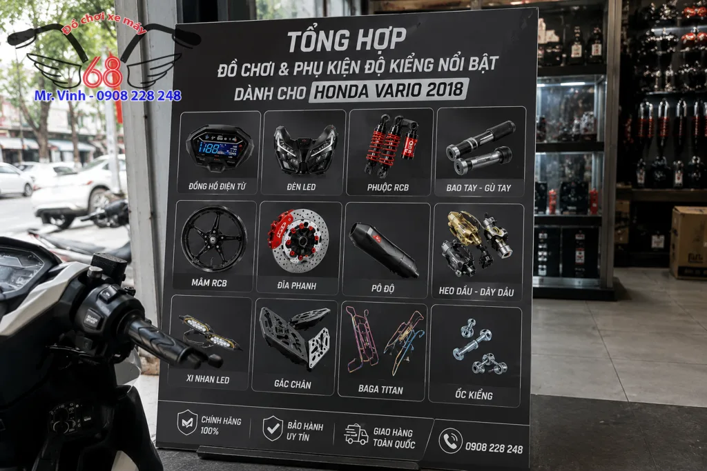 Đồ chơi cho xe Vario