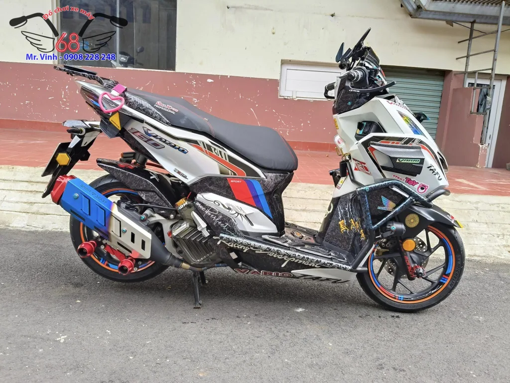 Lên Full đồ chơi cho xe vario 160