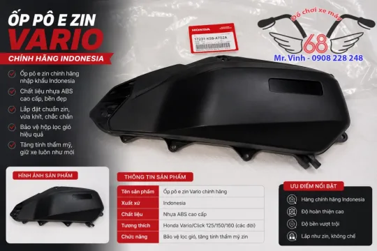 Lộc gió zin xe Vario