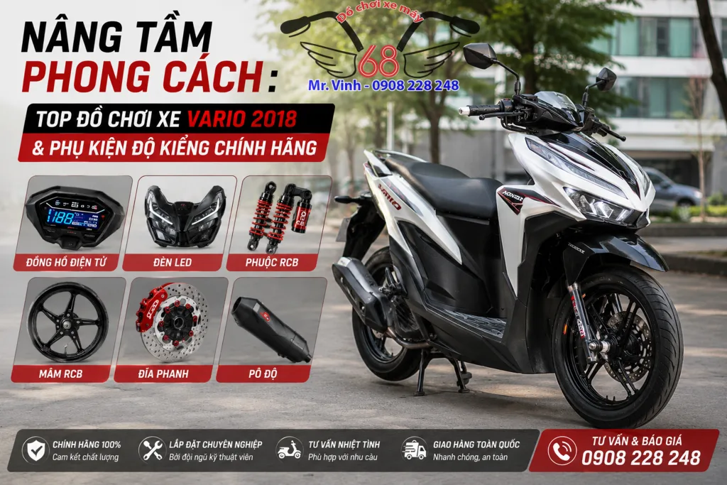 Top đồ chơi cho xe Vario