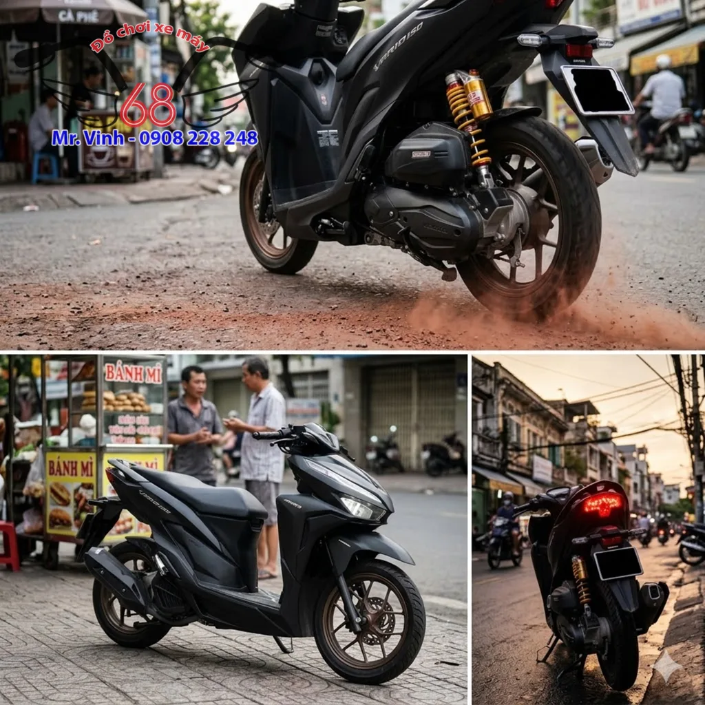 Vario độ phuộc RCB 