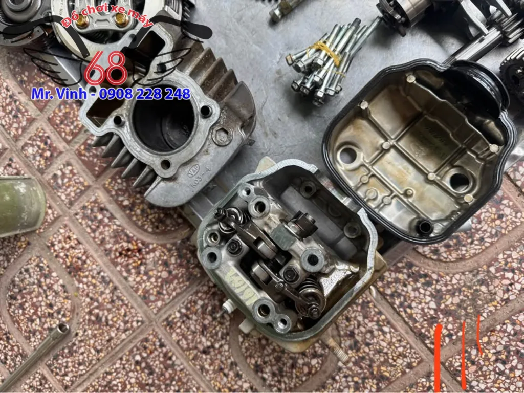 Bộ đầu lòng xe Wave RSX