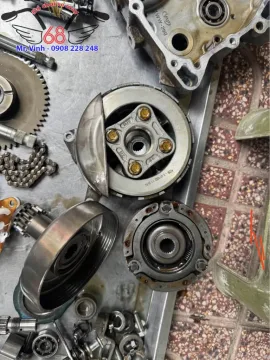 Làm nồi cho xe Wave RSX